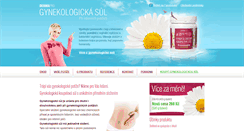 Desktop Screenshot of gynekologicka-sul.cz